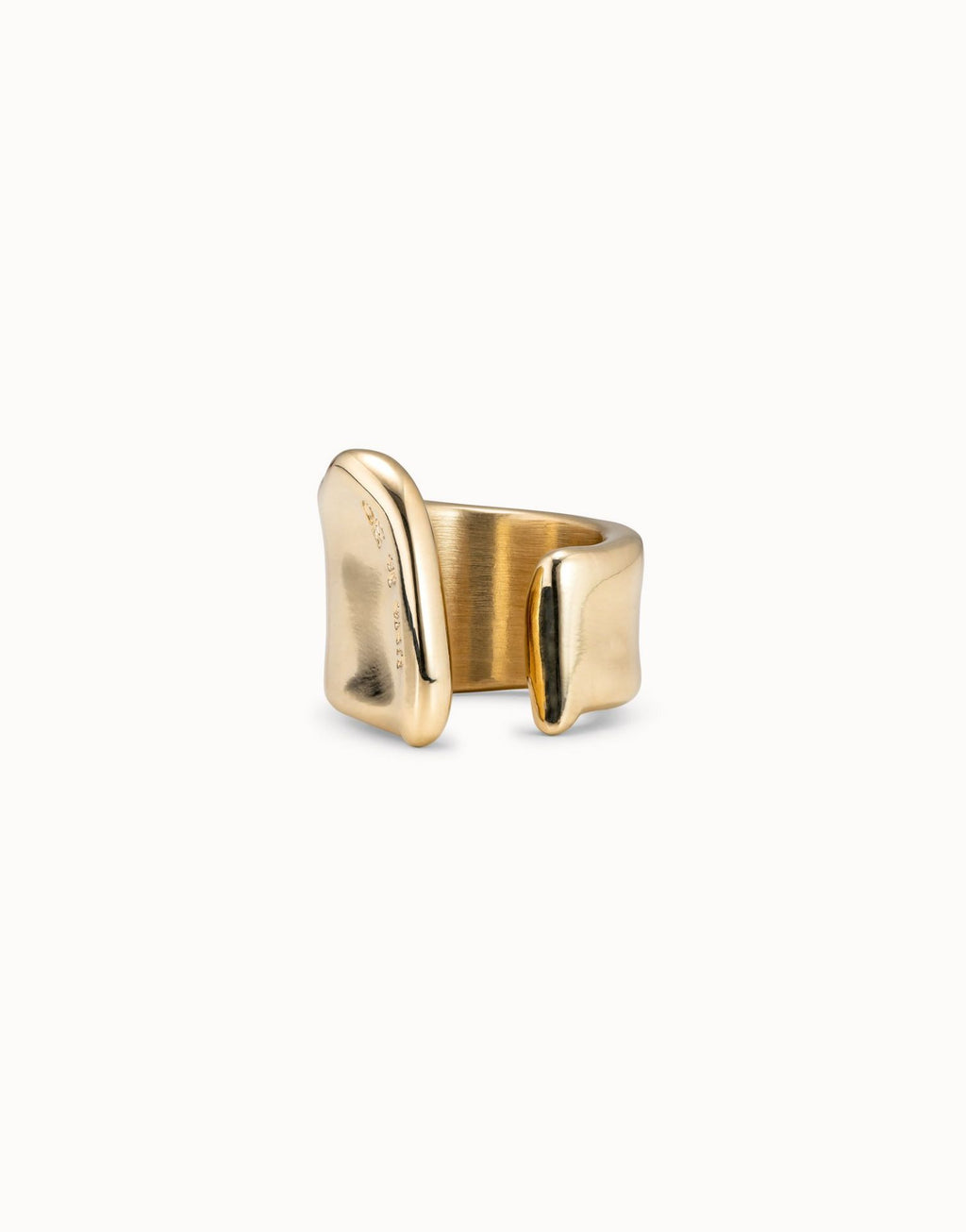 Split 18ct Gold Plated Ring