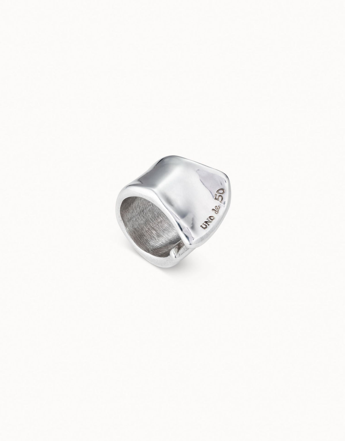 Split Silver Ring