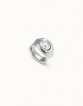 Mi Talisman Silver Ring with Pearl