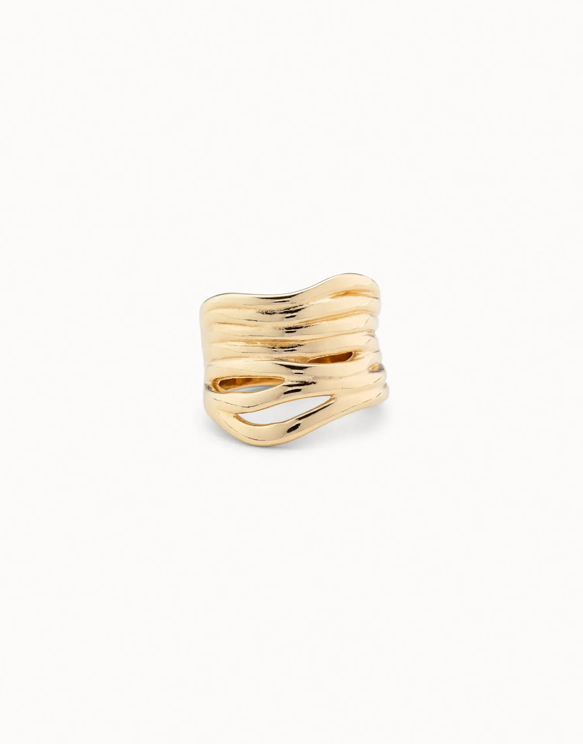 Nihiwatu Beach 18ct Gold Plated Ring