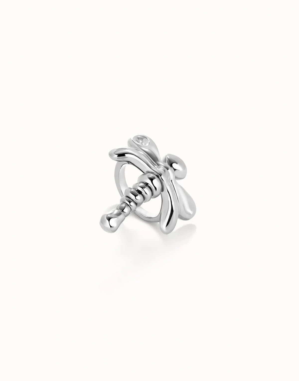 Dragonfly Silver Ring