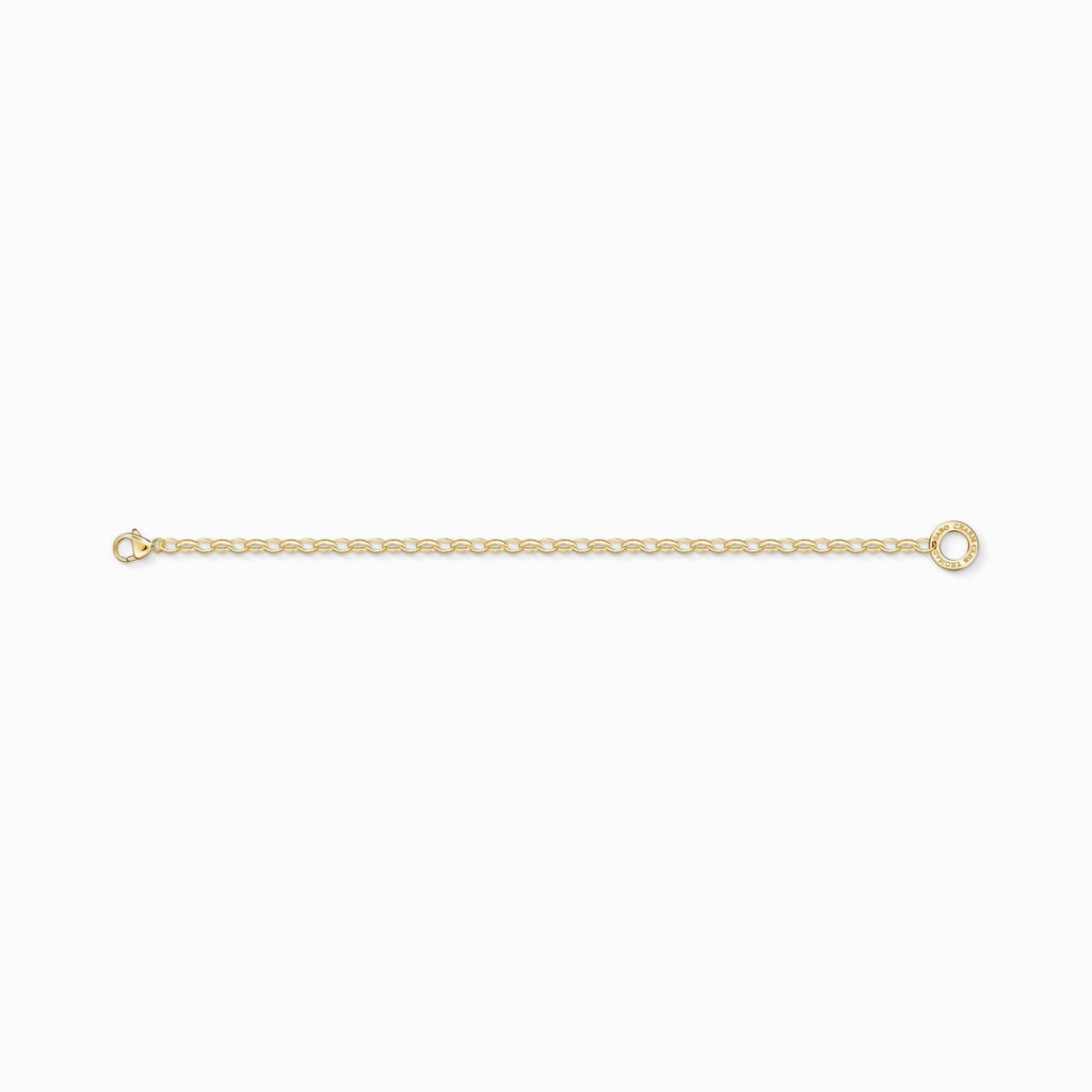 Charm Bracelet Small Linked Gold Plate 