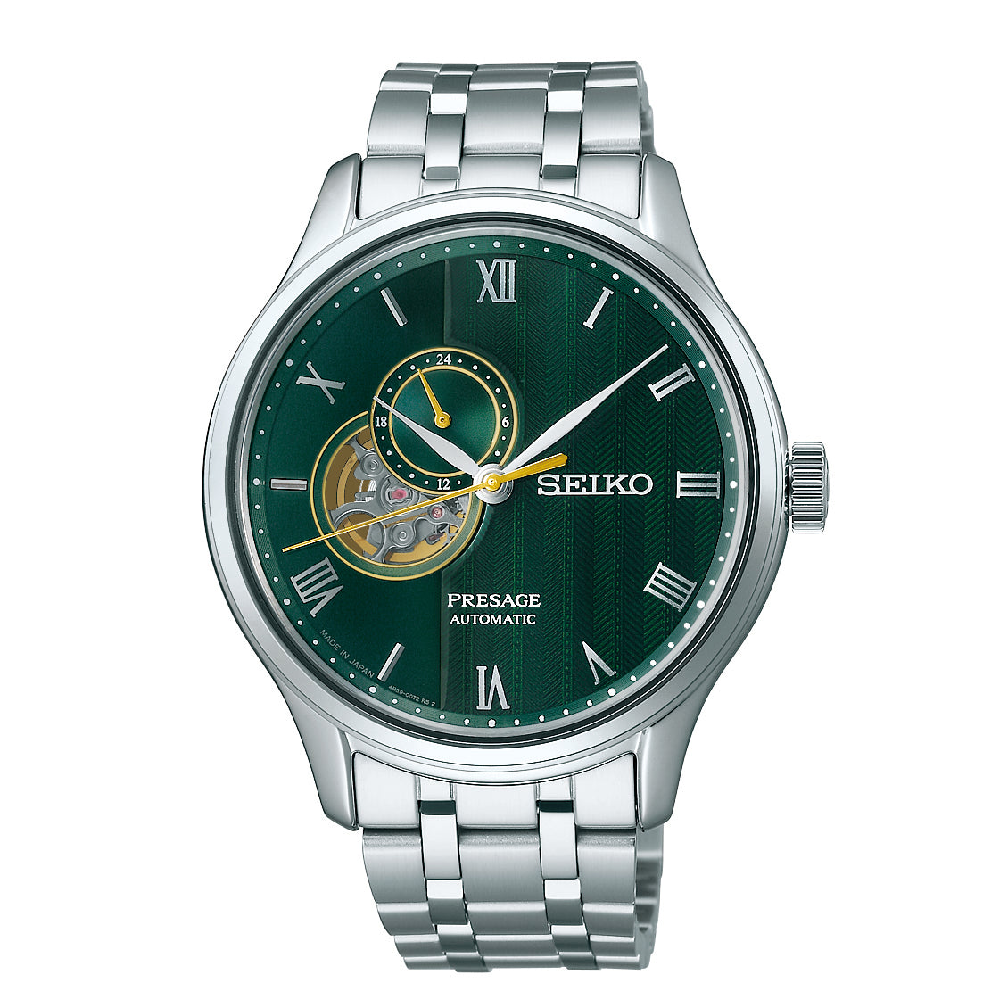 Seiko Presage ‘Japanese Zen Gardens’ in Fern green