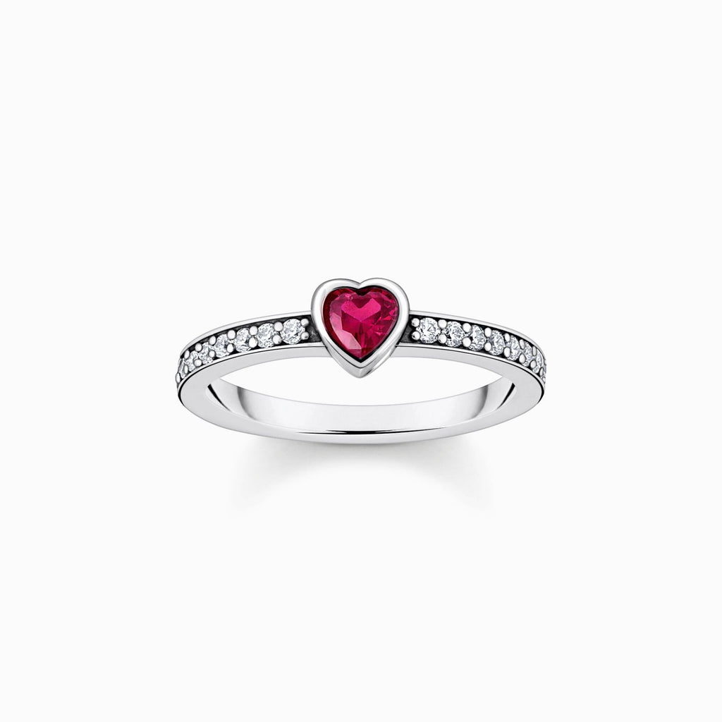 Follow Your Heart Silver Ring 
