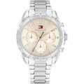Mellie Silver Watch with Champagne Dial