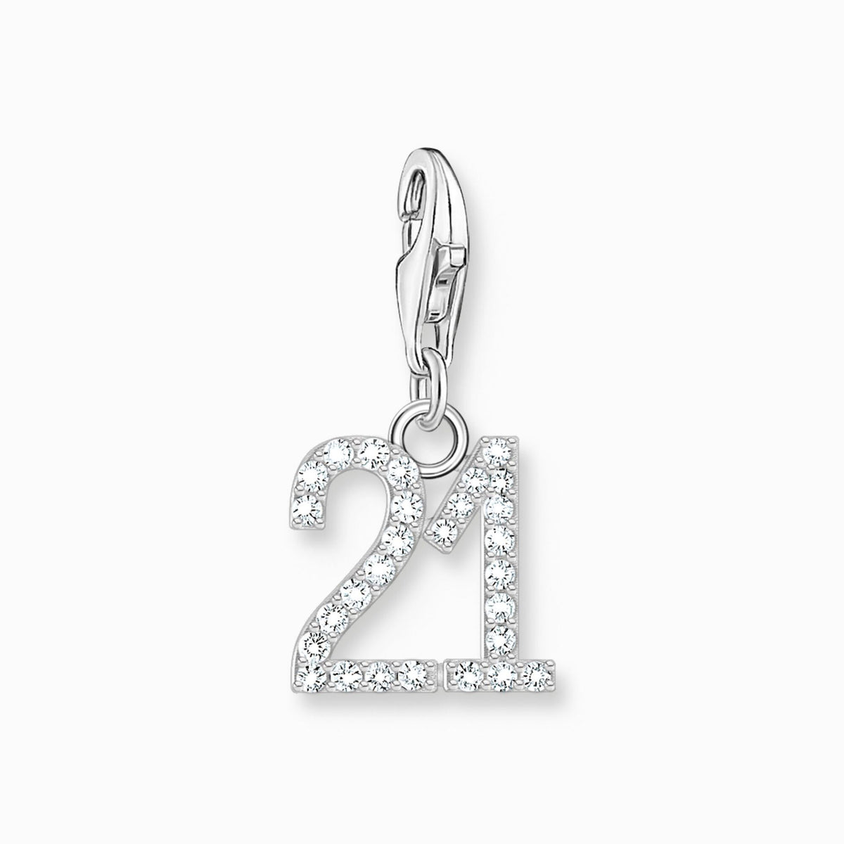 Number 21 Charm 