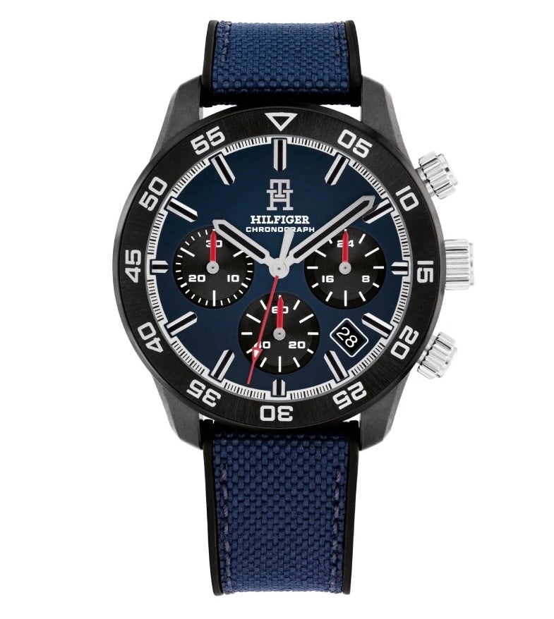 Navy and Black TH85 Chronograph Watch