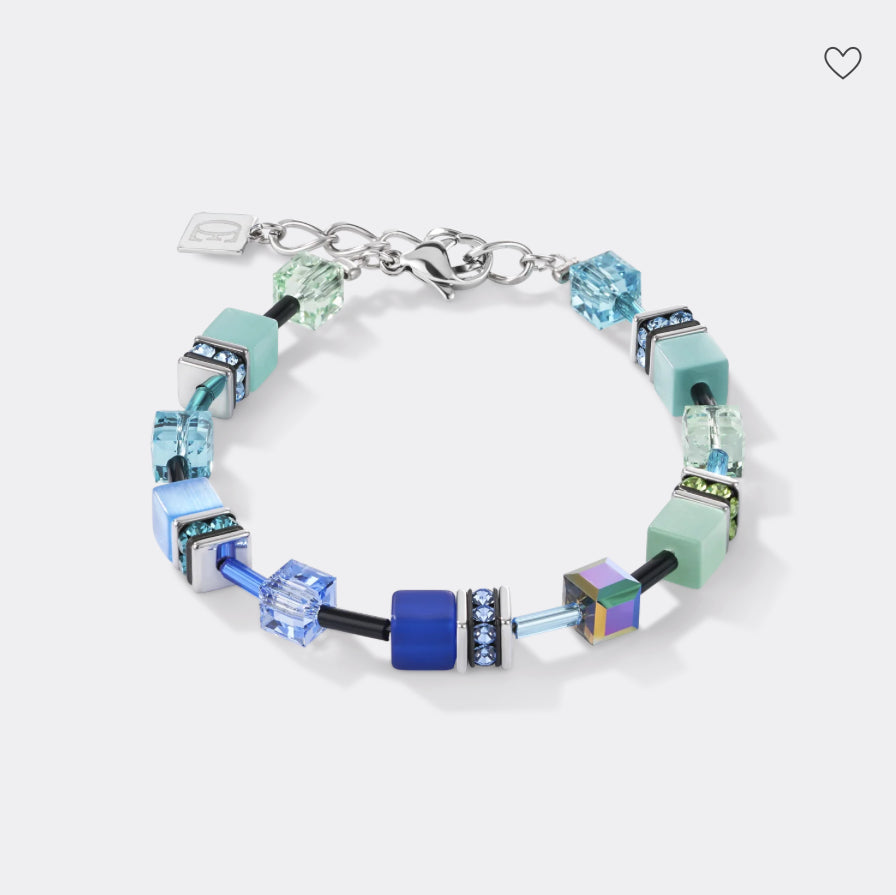 GeoCUBE® Green Blue Bracelet 
