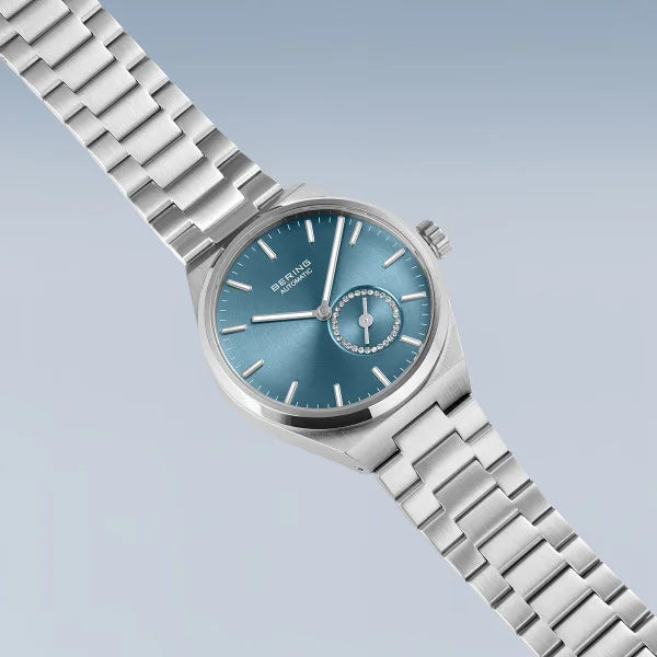 Ice Blue Automatic Watch 
