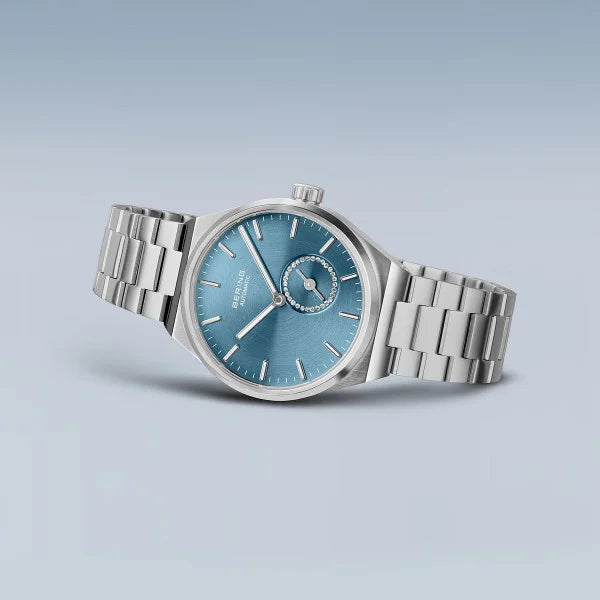 Ice Blue Automatic Watch 