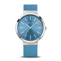Ice Blue Silicone Watch 