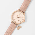 Radley Duke's Place Women's Pink Leather Strap Watch