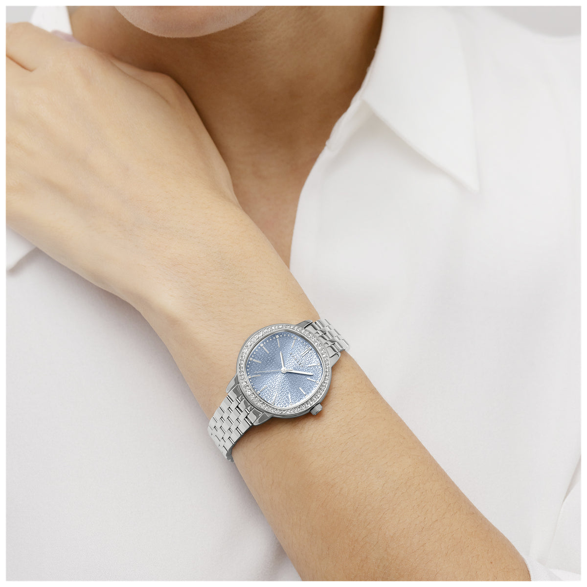 Berrymead Gardens Watch with Light Blue 'Radley London' Dial 