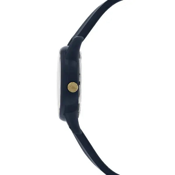 Say It With Flowers Navy Resin Strap Watch