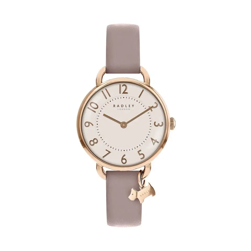 Southwark Park Pink Leather Strap Watch