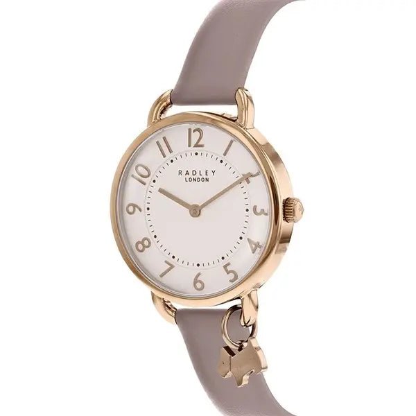 Southwark Park Pink Leather Strap Watch