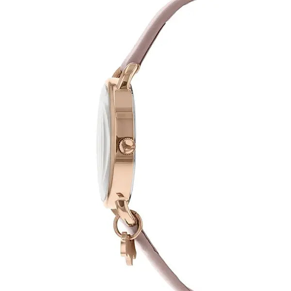 Southwark Park Pink Leather Strap Watch