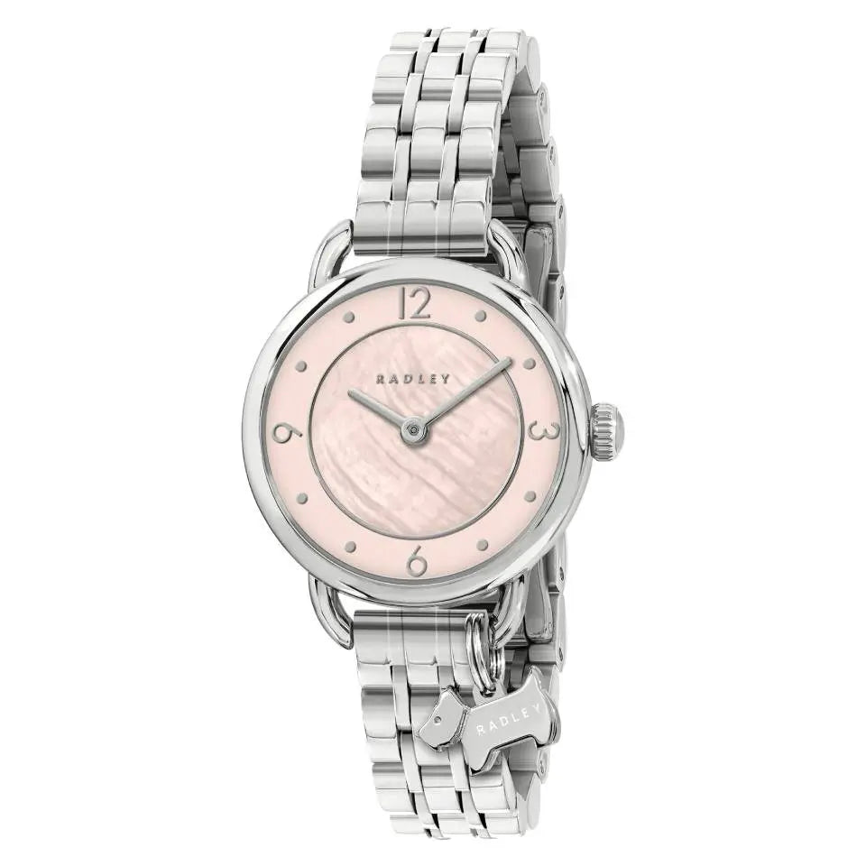 Pink Mother Of Pearl Dial Bracelet Watch