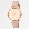 Roman Crescent Rose Gold Watch 
