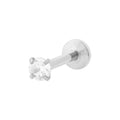 Sparkle Flat Back Labret Small Single Stud