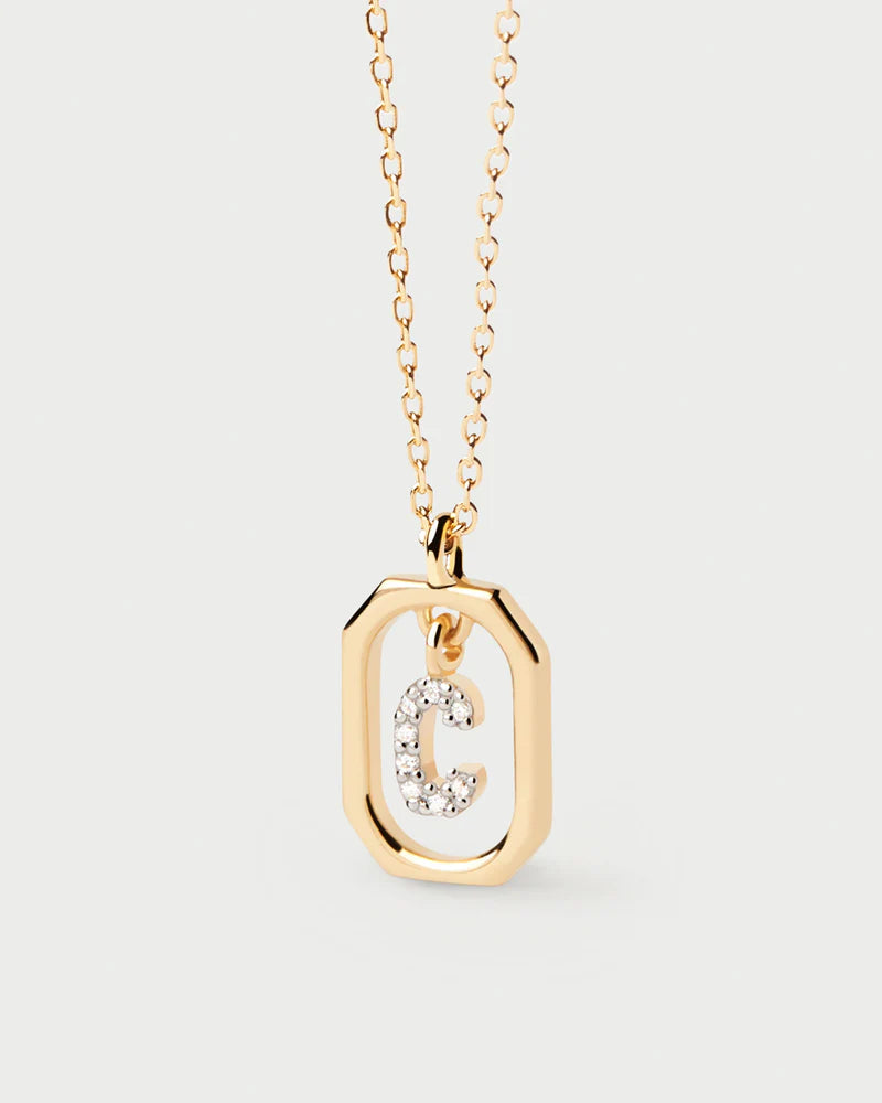 Mini Letter C Necklace