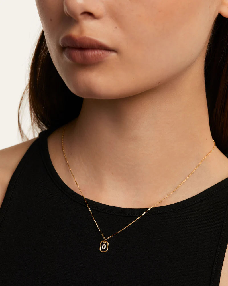 Mini Letter O Necklace