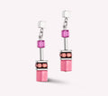GeoCUBE® Iconic earrings Viva Magenta
