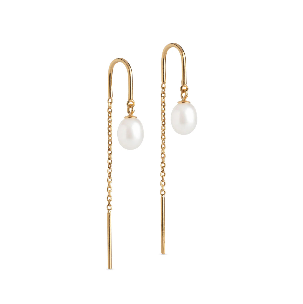 Pearl Eleanor Drop Earrings