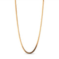 Flat Snake Chain Necklace