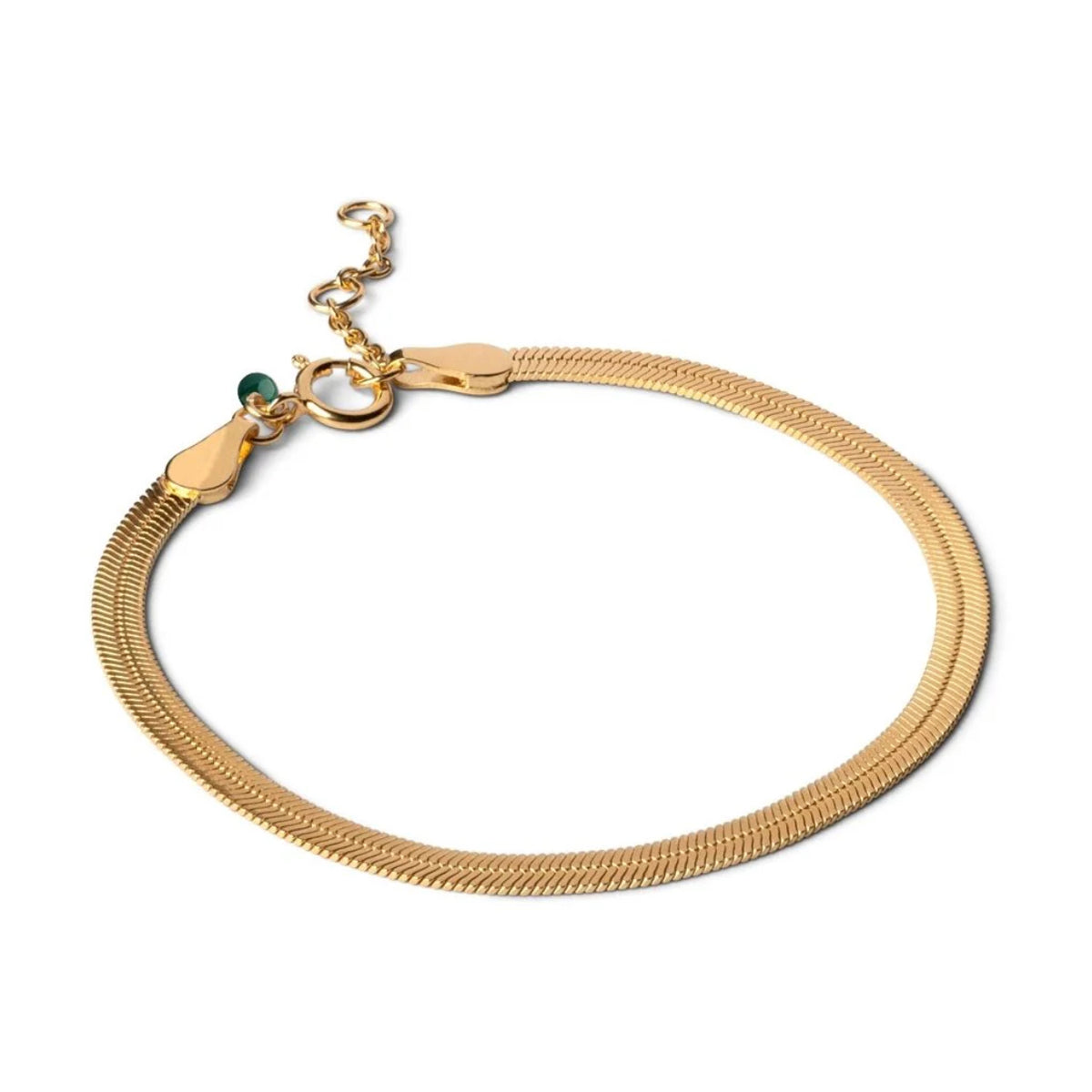 Flat Snake Chain Bracelet