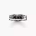 Black cz ring