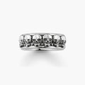 Skull ring silver