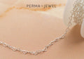 Heart link 3.2mm sterling silver 925