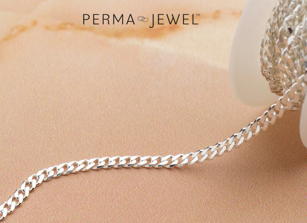 Curb chain 925 sterling silver