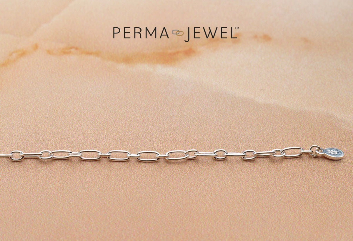 Oval long &short chain