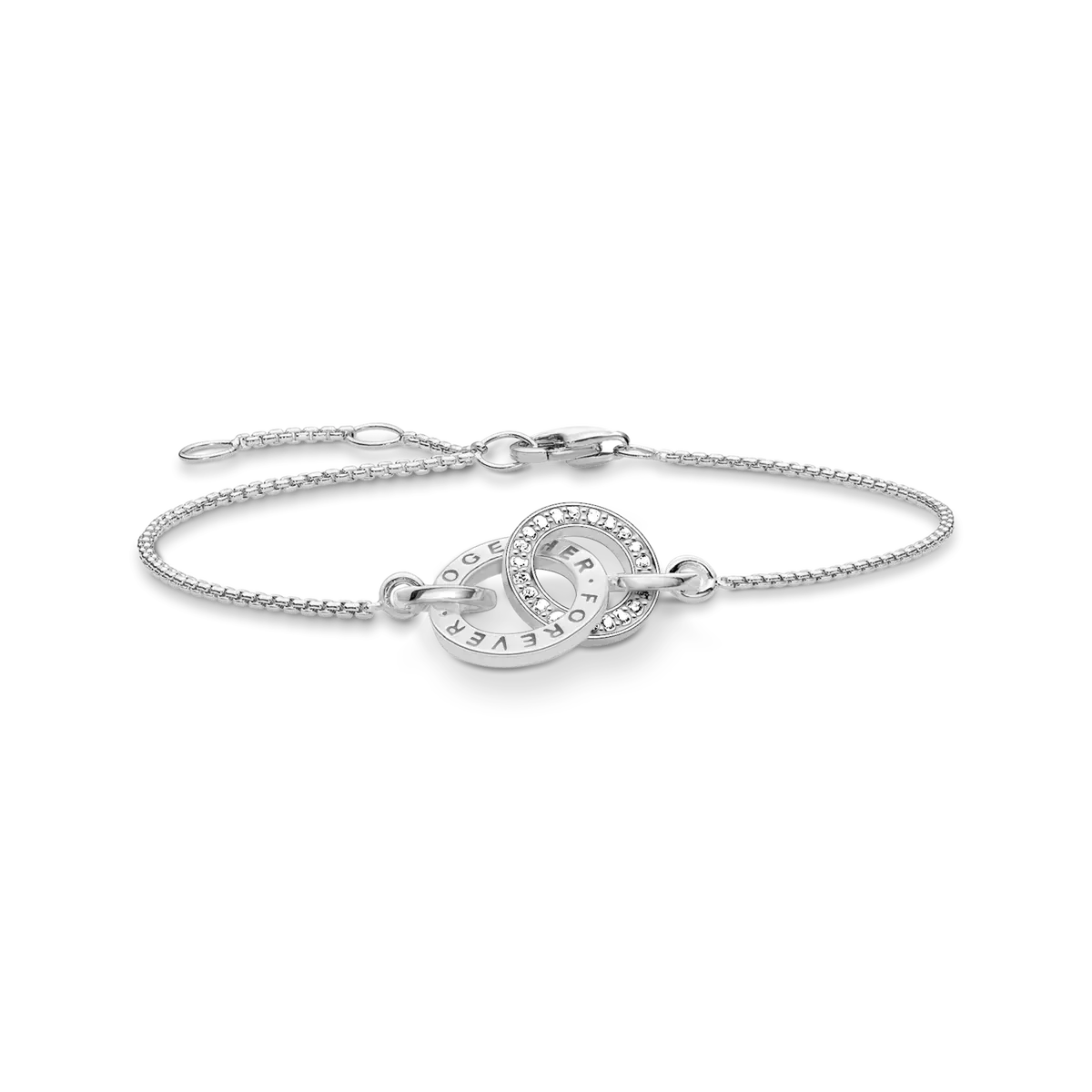 Together Forever Rose Gold Bracelet 