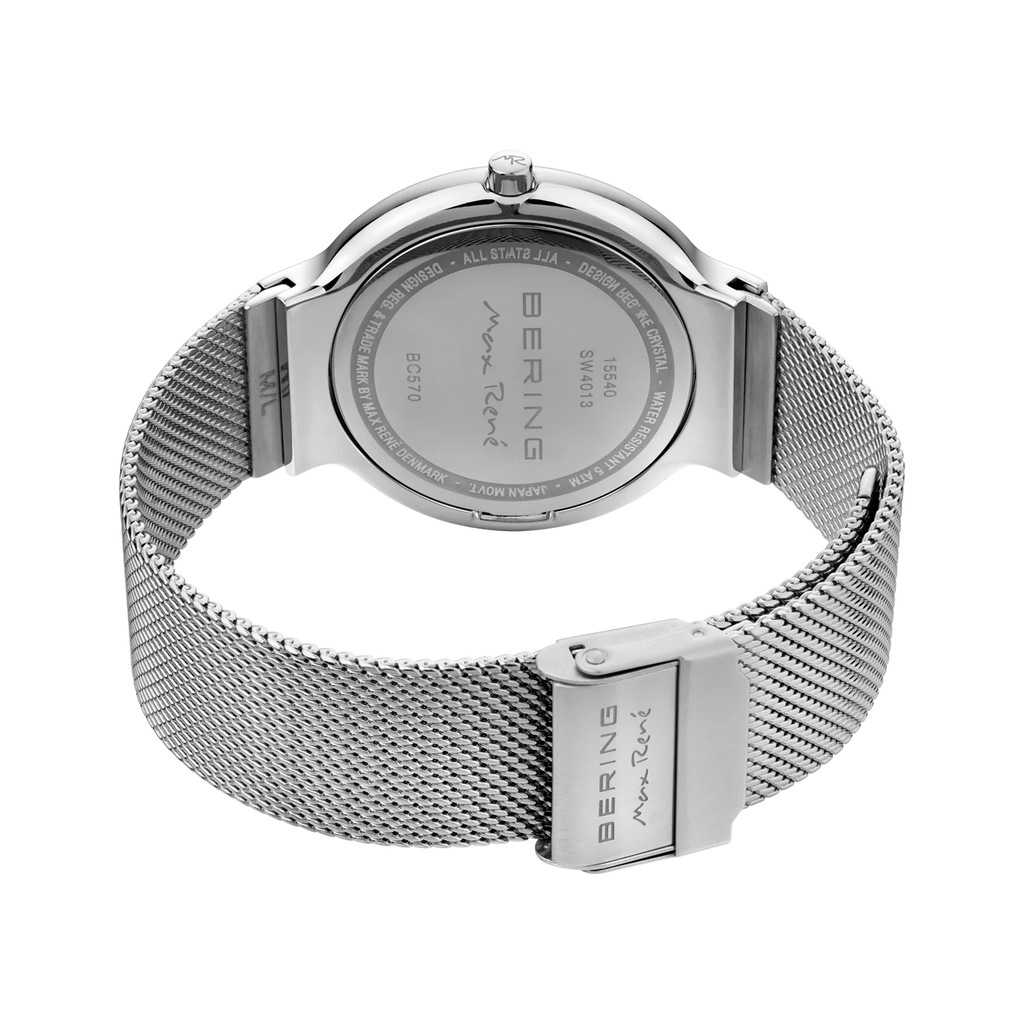 Max René Maxi Mesh Watch White