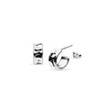 Kit Heath Mirage Reflect RP Semi Hoop Stud Earrings