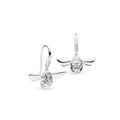 Kit Heath Blossom Flyte Honey Bee Glitz CZ RP Drop Earrings