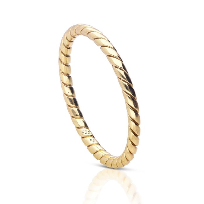 Diamonfire Plain Twist Ring
