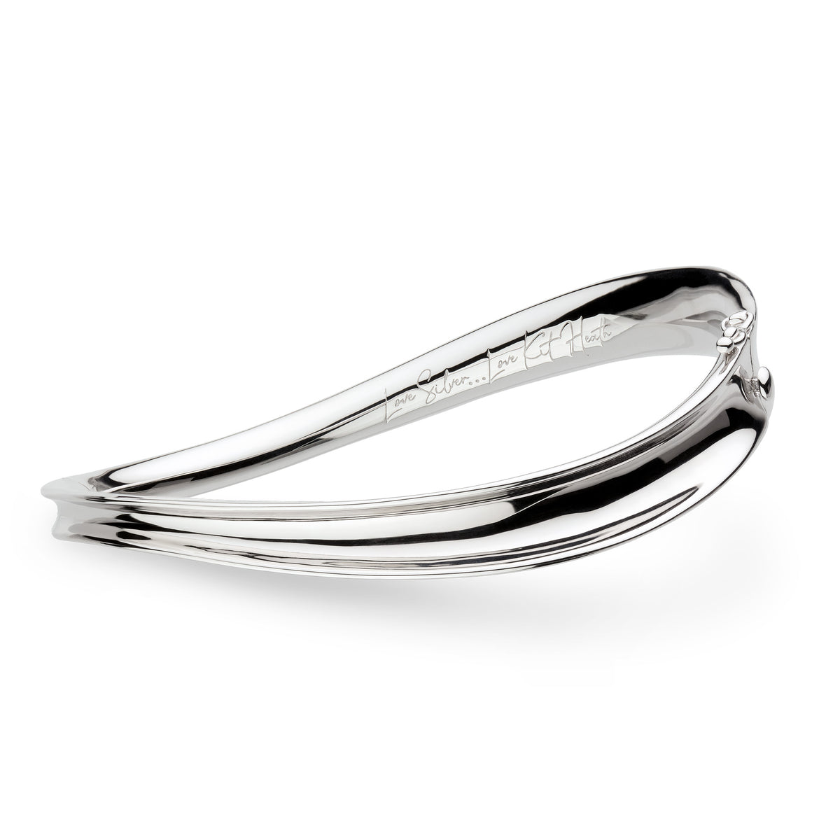 Kit Heath Serenity RP M/L Hinged Bangle (H)