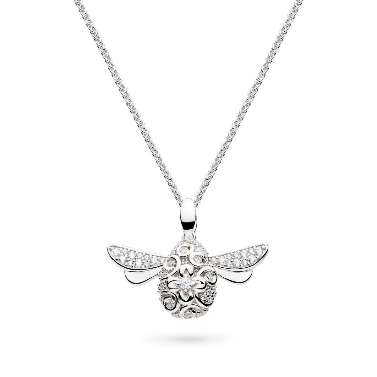 Kit Heath Blossom Flyte Queen Bee Glitz CZ RP 20″ Necklace (H)