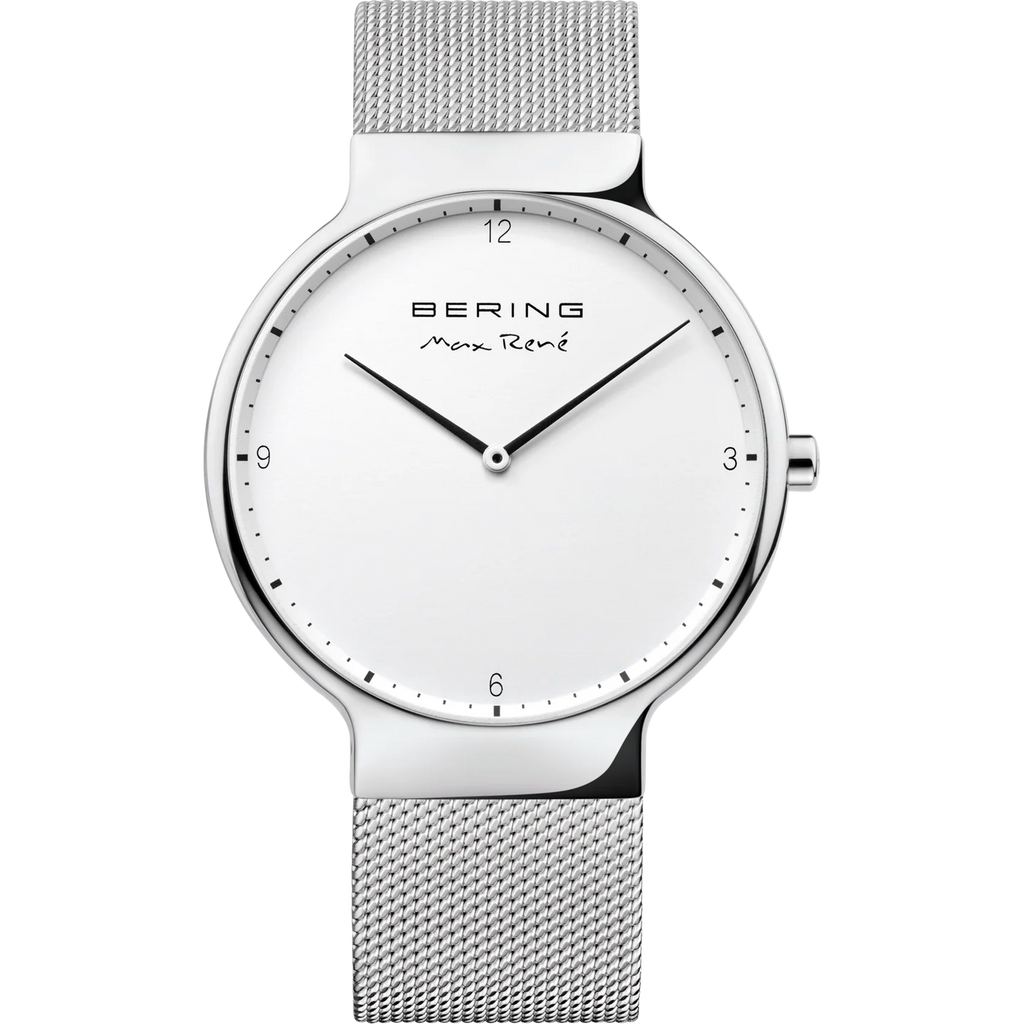 Max René Maxi Mesh Watch White