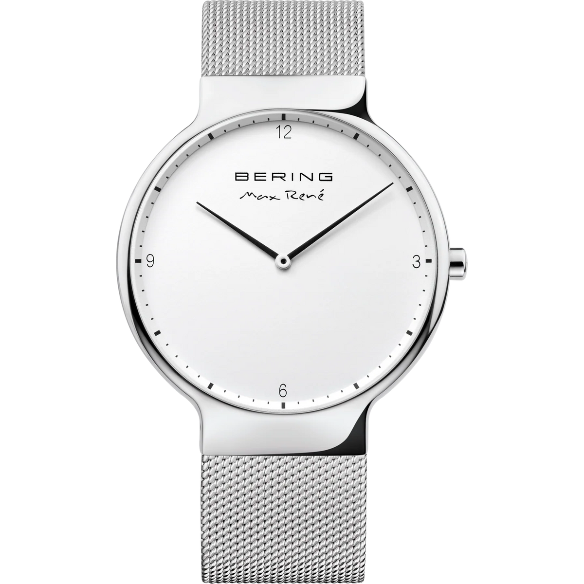 Max René Maxi Mesh Watch White