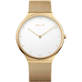 Ultra Slim Numerical Watch Gold