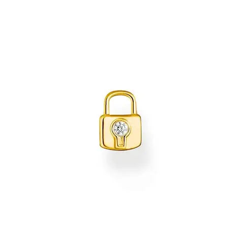 GOLD LOCK EAR STUD SINGLE