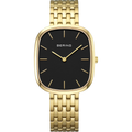 Square Link Watch Black - 12532-732