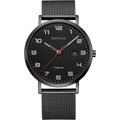 Maxi Titanium Date Numerical Watch Black
