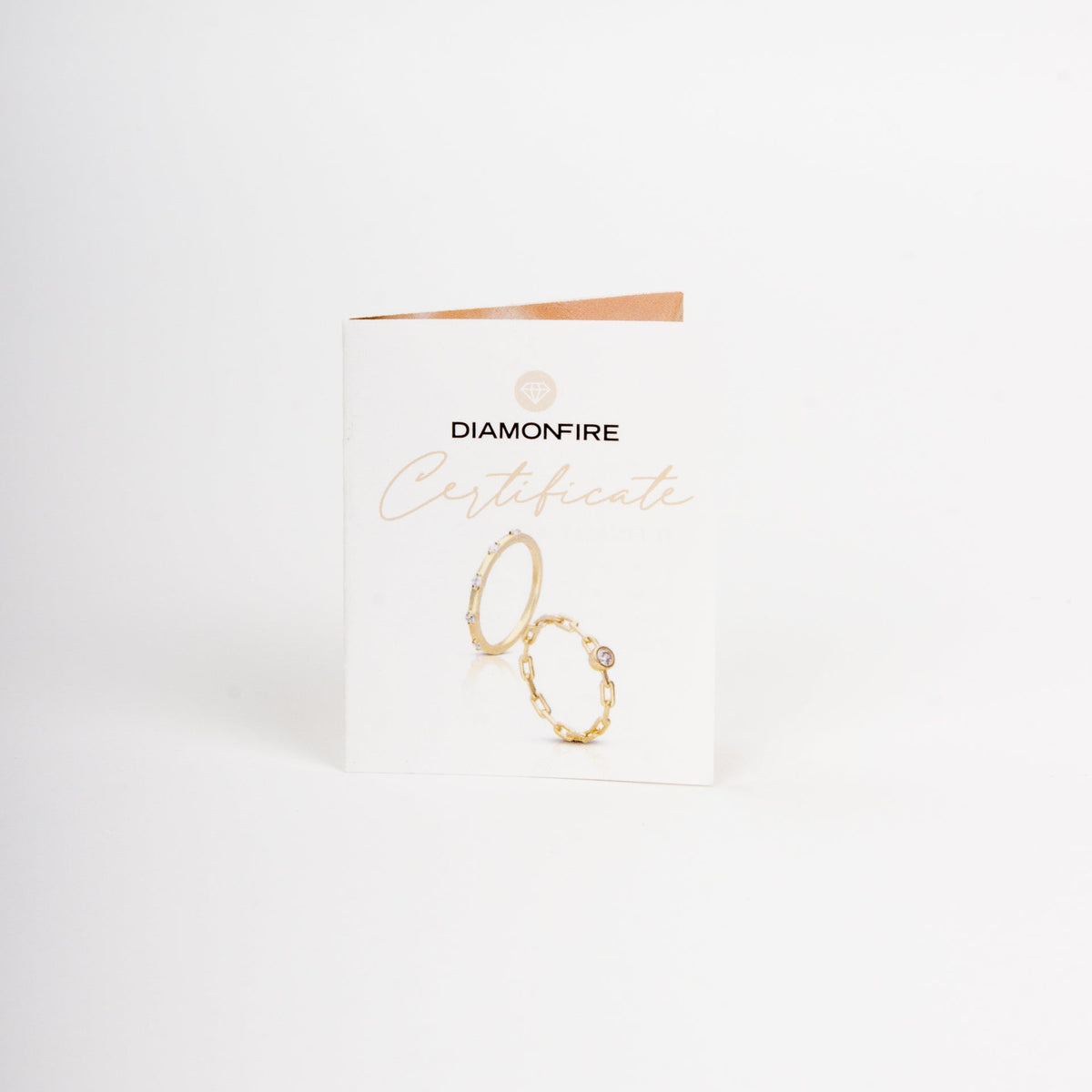 Diamonfire Teardrop Pink Zirconia Pendant