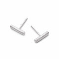 Estée Lalonde T Bar Stud Earrings Sterling Silver
